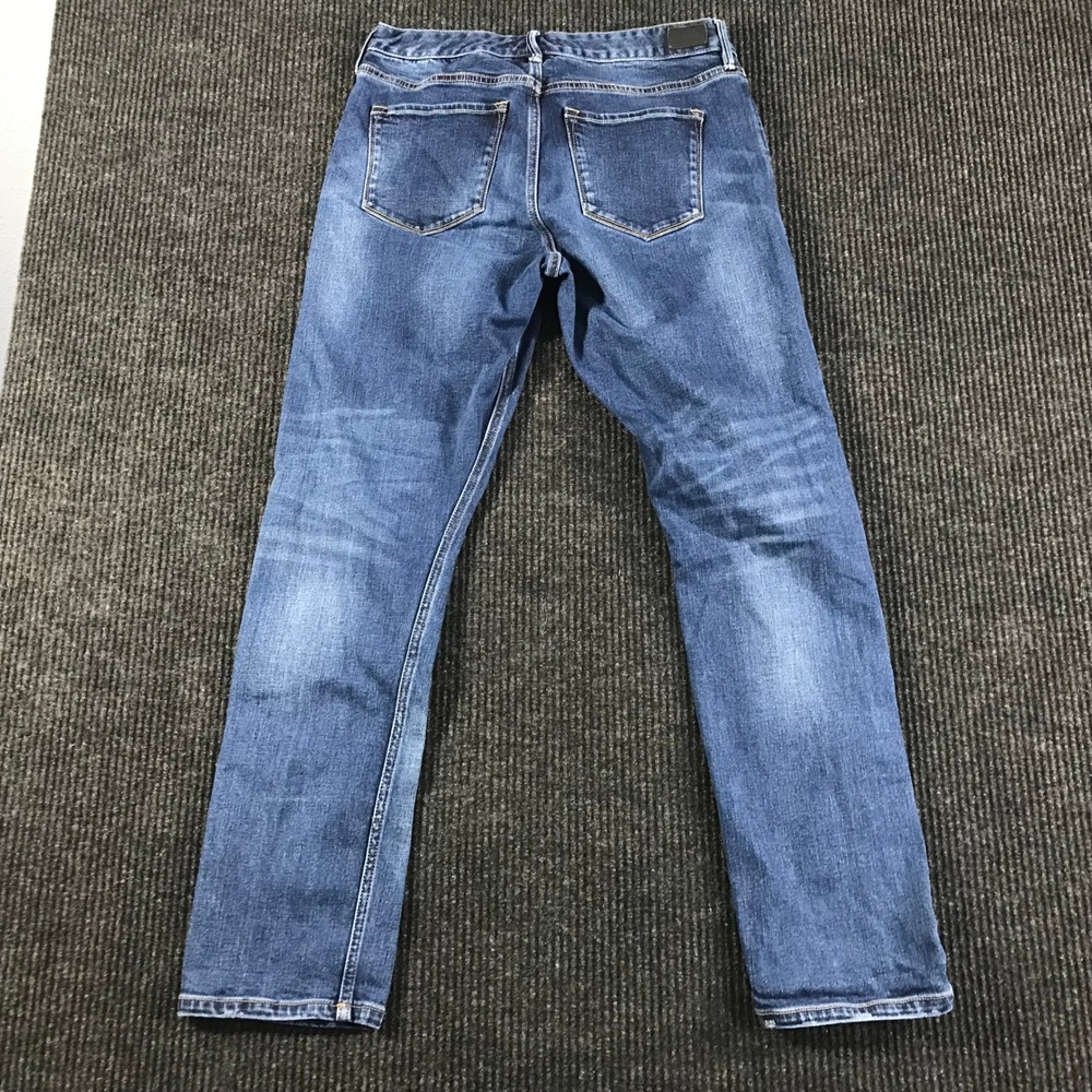 Dear John American Classic Distressed Straight Leg Jeans Blue Medium Wash Sz 27 - Picture 4 of 9